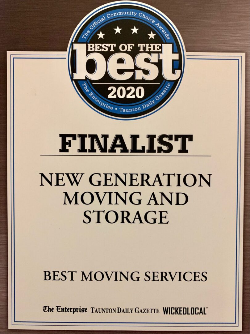 New Generation Moving & Storage